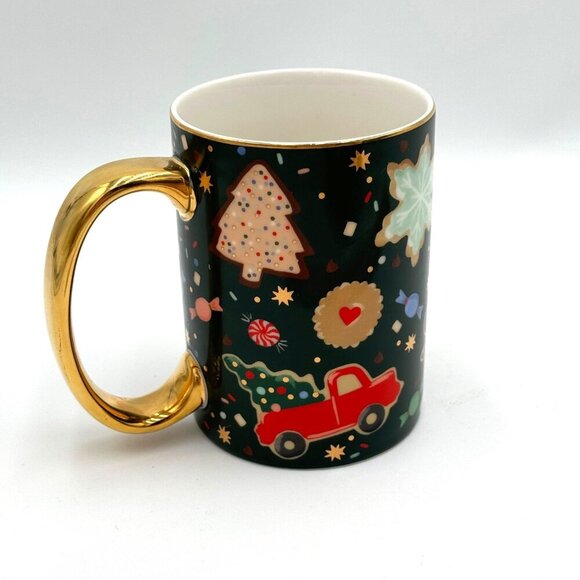 Rifle Co. Holiday Porcelain Mug Christmas Cookies coffee cup mug gift - Picture 3 of 8